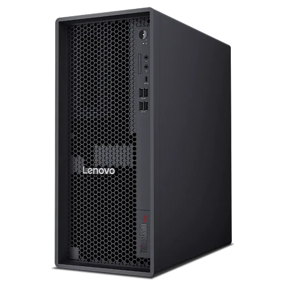 Lenovo ThinkStation P4 30KN - AI Workstation - tower 1 x Ryzen 9 Pro 9955 / up to 5.4 GHz - AMD PRO - RAM 64 GB - SSD 1 TB - TCG Opal Encryption, NVMe, Performance - Radeon Graphics - Gigabit Ethernet, 2.5 Gigabit Ethernet - Win 11 Pro - monitor: none - keyboard: UK - Lenovo TopSeller