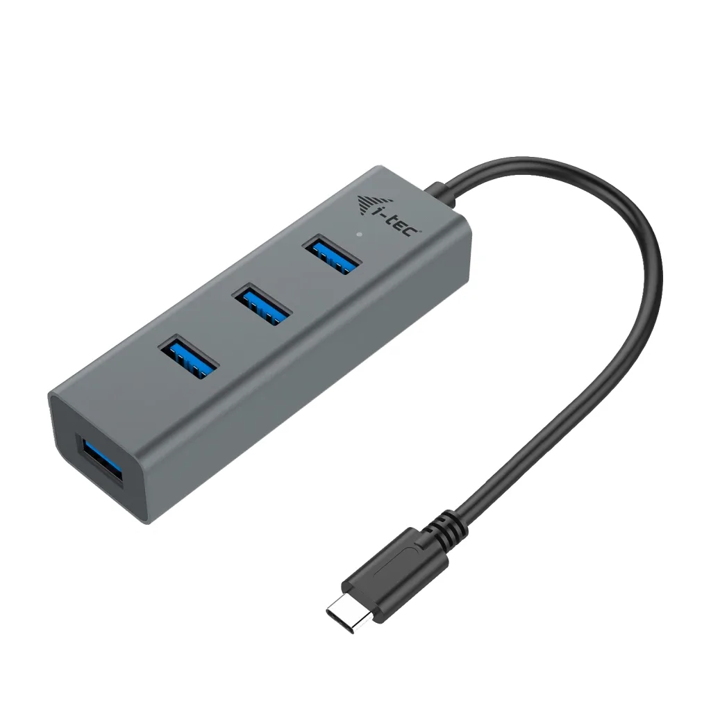 I-TEC USB-C METAL 4-PORT HUB I-TEC USB-C METAL 4-PORT HUB