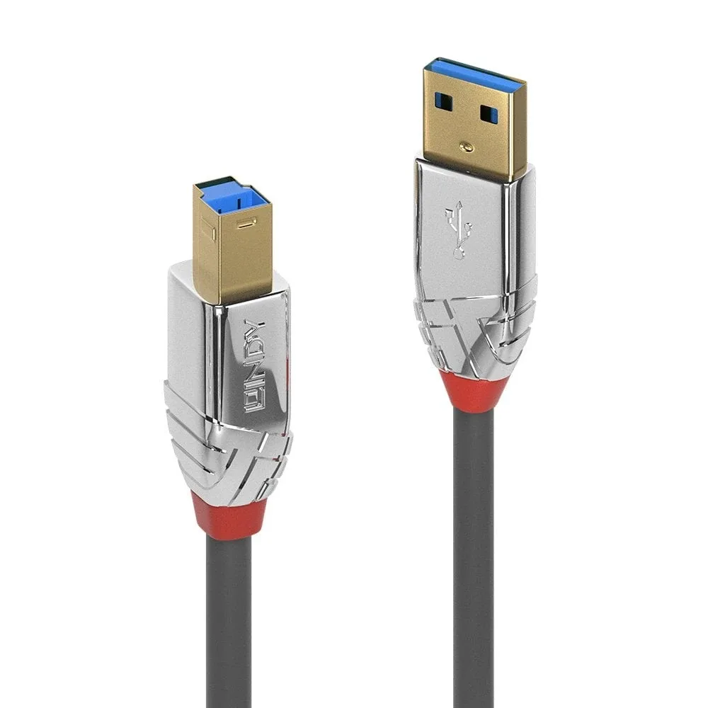Lindy 36663 3M USB 3.0 Type a to B Cbl Cromo Line