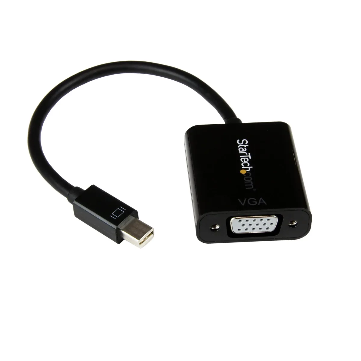 StarTech Mini DisplayPort to VGA Adapter - DisplayPort 1.2 - 1080p - Thunderbolt to VGA Monitor Adapter - Mini DP to VGA (MDP2VGA2)