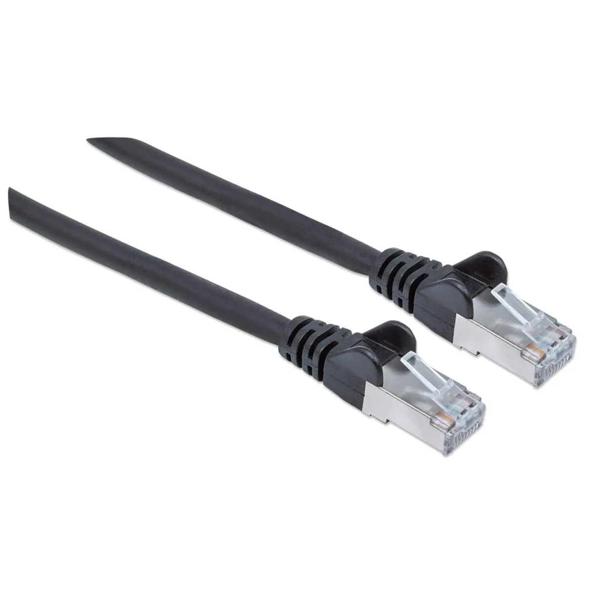 Intellinet 735568 Network Cable CAT6 Copper 5M- Black S/Ftp Snagless/Booted