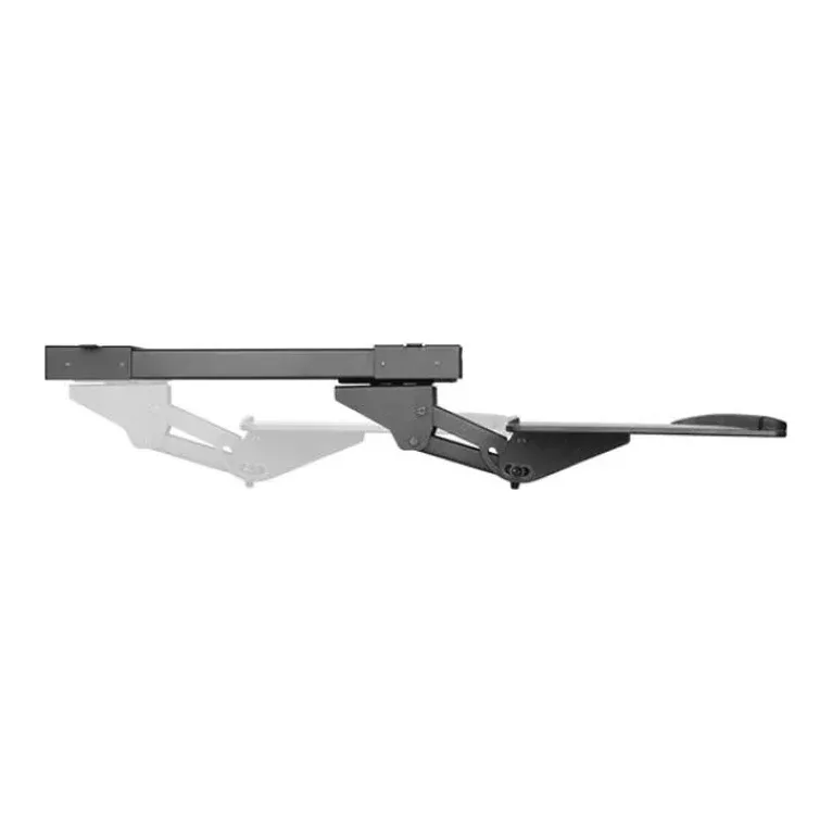 StarTech Under Desk-Mount Keyboard Tray - 26.4 Wide - Adjustable - Ergonomic Slide-Out Keyboard Shelf with Tilt and Swivel (KBTRAYADJ) - Keyboard drawer - under-desk mountable - black - for P/N: ARMBARDUOV, ARMBARTRIO2, ARMDUALSS, ARMDUALV, LTRISERP, MONSTADJDL, MONSTADQI