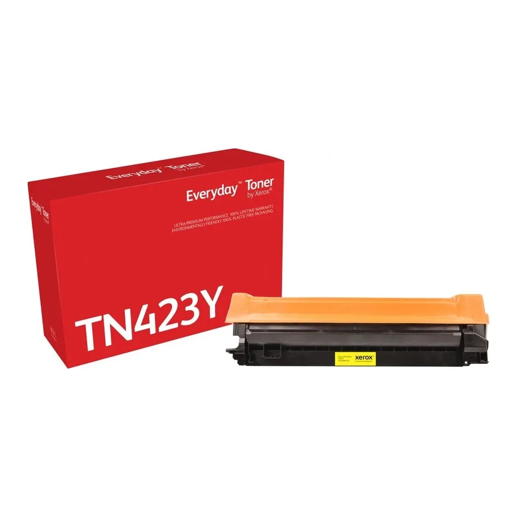 Everyday - High capacity - yellow - compatible - box - toner cartridge (alternative for: Brother TN423Y) - Green World Alliance return programme