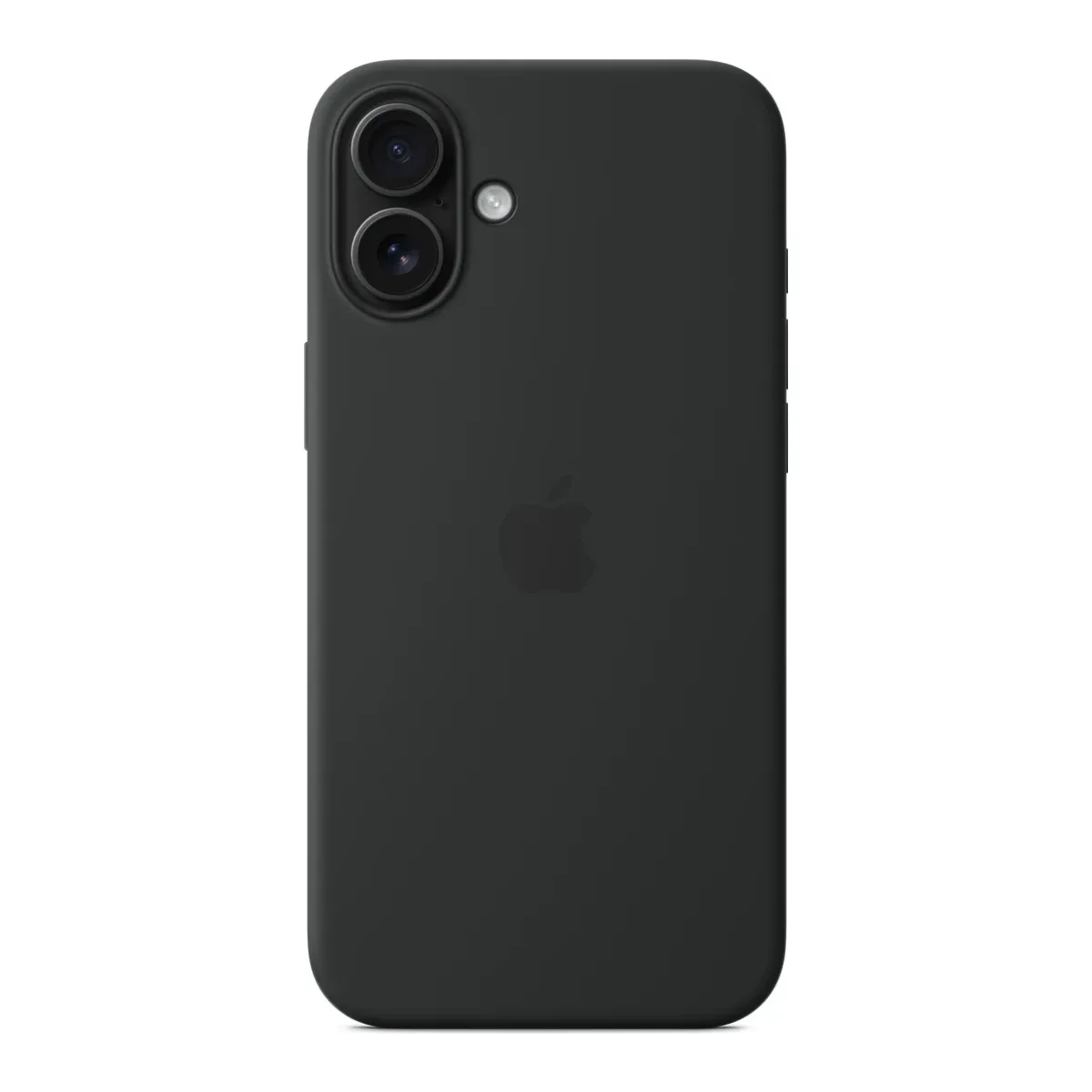 Apple - Protective cover for mobile phone - MagSafe compatibility - silicone - black - for iPhone 16 Plus