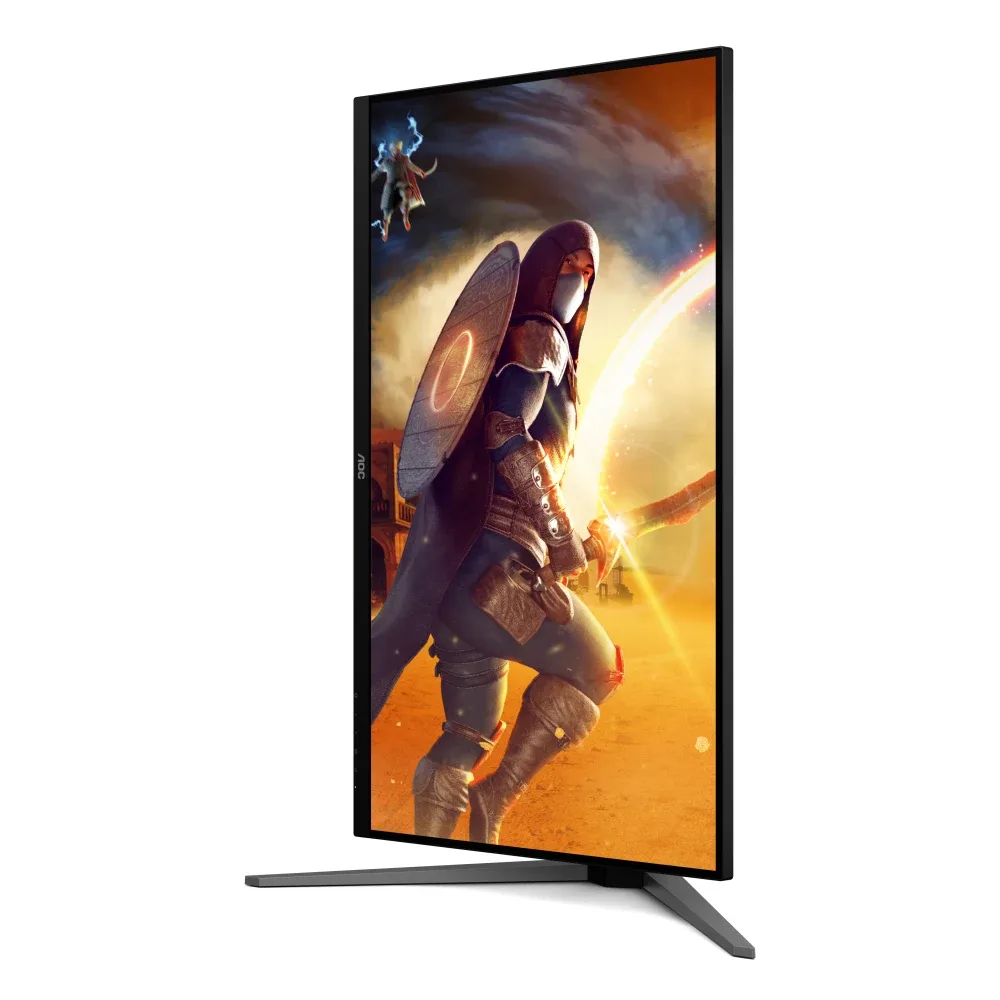 AOC Gaming U32G4U - LED monitor - gaming - 32" (31.5" viewable) - 3840 x 2160 4K UHD (2160p) @ 160 Hz - Fast IPS - 400 cd/m² - 1000:1 - DisplayHDR 400 - 0.5 ms - 2xHDMI, DisplayPort - black, red