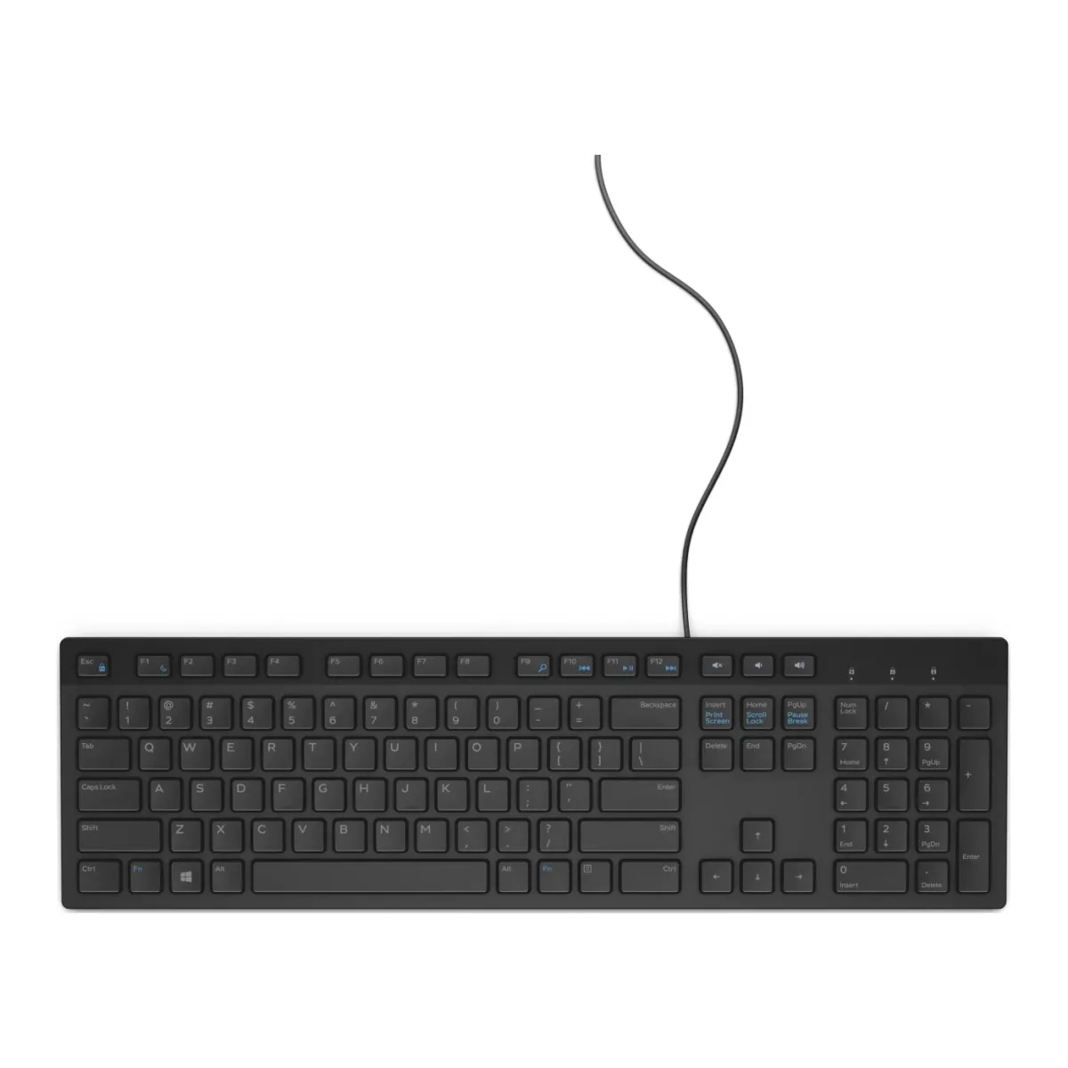 Dell KB216 - Keyboard - USB - QWERTY - US International - black