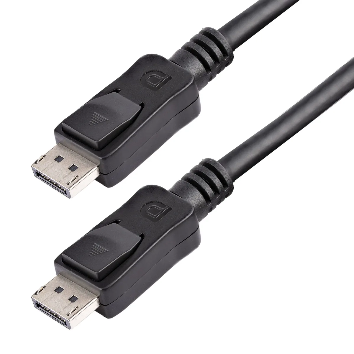 StarTech 5m Long DisplayPort 1.2 Cable with Latches DisplayPort 4k - DisplayPort cable - DisplayPort (M) to DisplayPort (M) - 5 m - latched - black