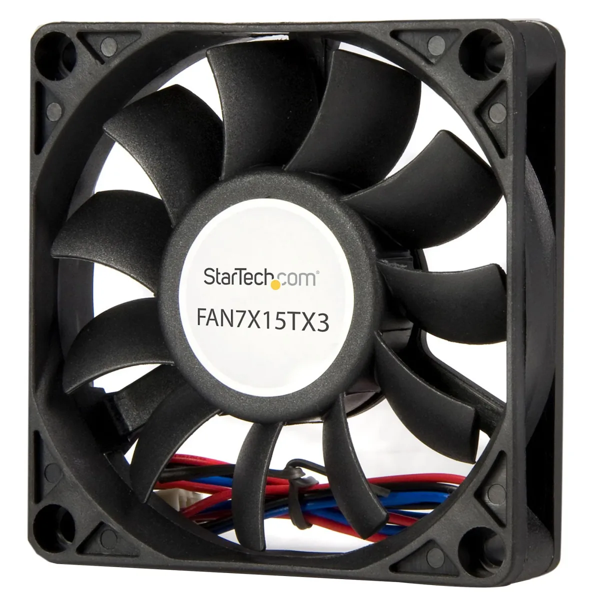 Startech 70x15mm Replacement Ball Bearing Computer Case Fan w/ TX3 Connector - 3 pin case Fan - TX3 Fan - 70mm Fan (FAN7X15TX3)