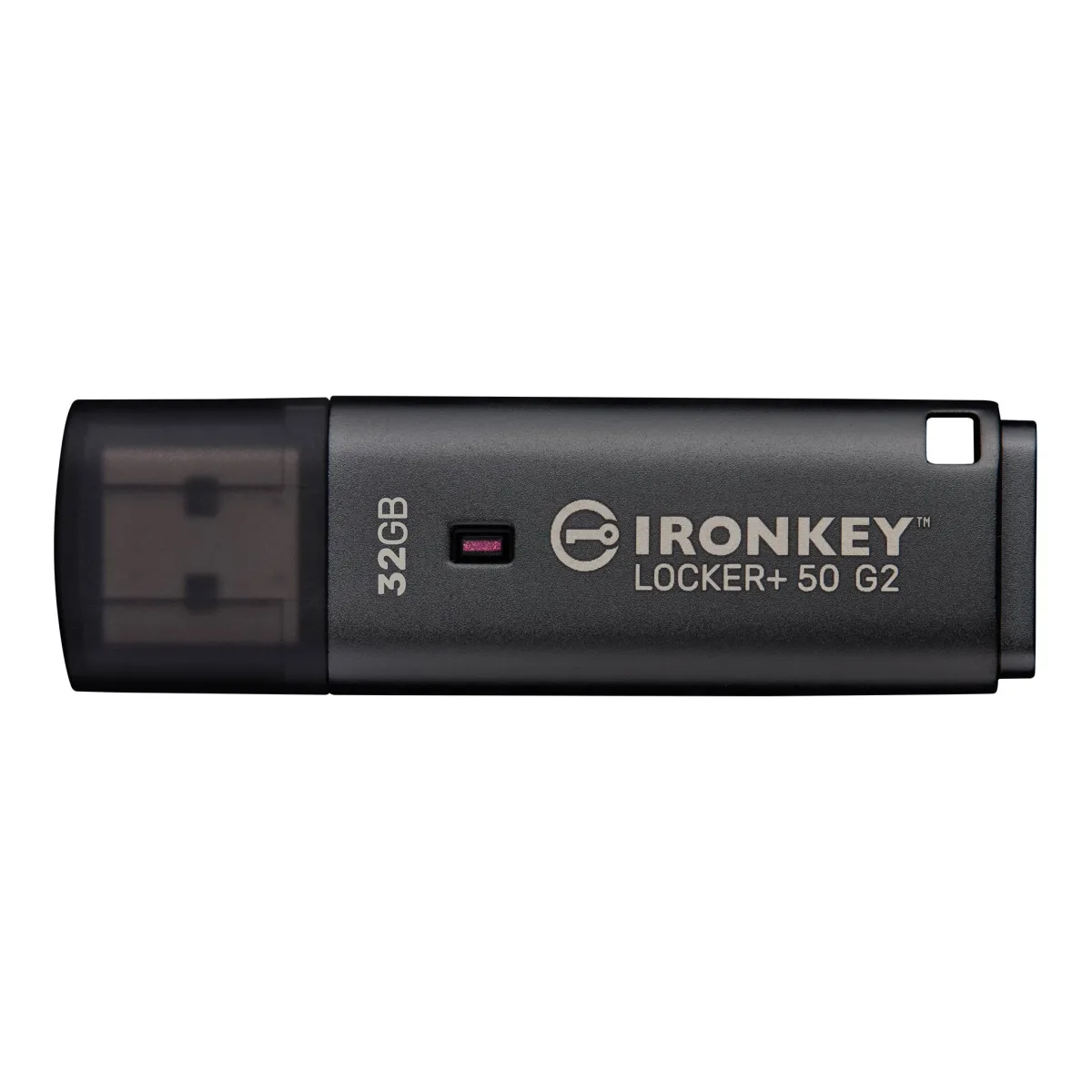 Kingston IronKey Locker+ 50 G2 - USB flash drive - encrypted - 32 GB - USB 3.2 Gen 1 - TAA Compliant