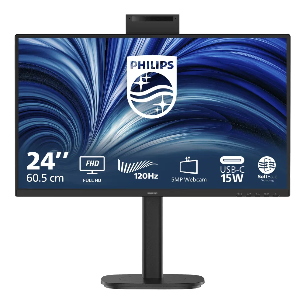 Mmd - Philips 24B2N3200JH/00 Philips Monitor 23.8 16:9 120HZ 1920x1080 HDMIX1 DPX1