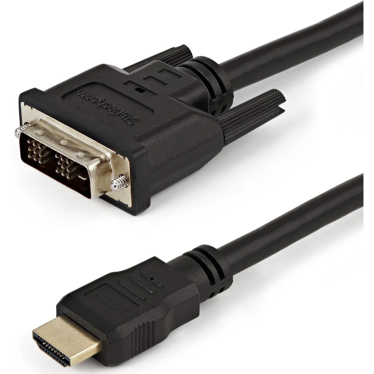 Startech 1.5m HDMI to DVID Cable M/M - Adapter cable - DVI-D male to HDMI male - 1.5 m - shielded - black