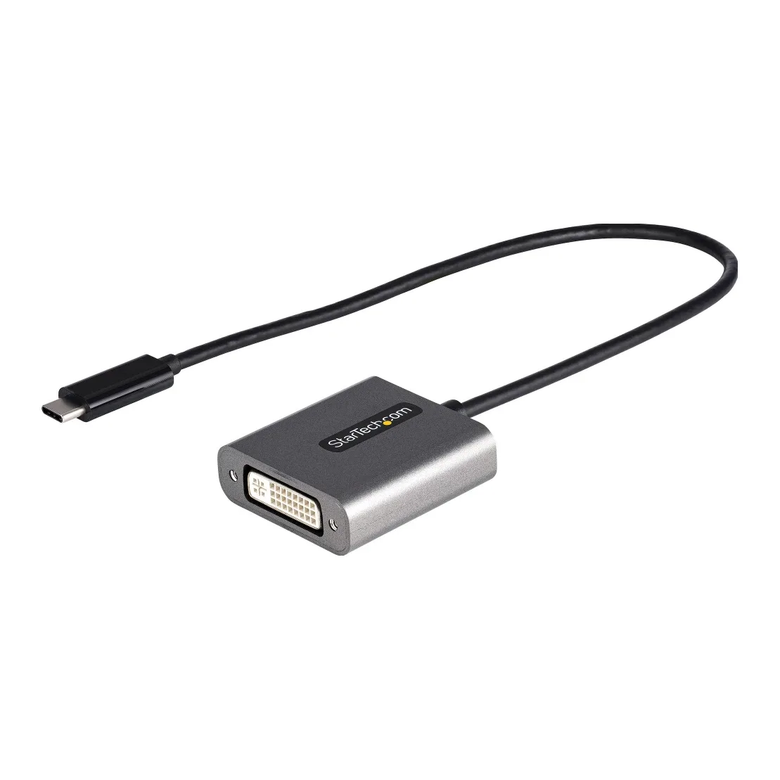 StarTech USB-C to VGA and HDMI Adapter - 2-in-1 - 4K 30Hz - Space Grey - Windows & Mac Compatible (CDP2HDVGA) - External video adapter - IT6222 - USB-C - HDMI, VGA - space grey
