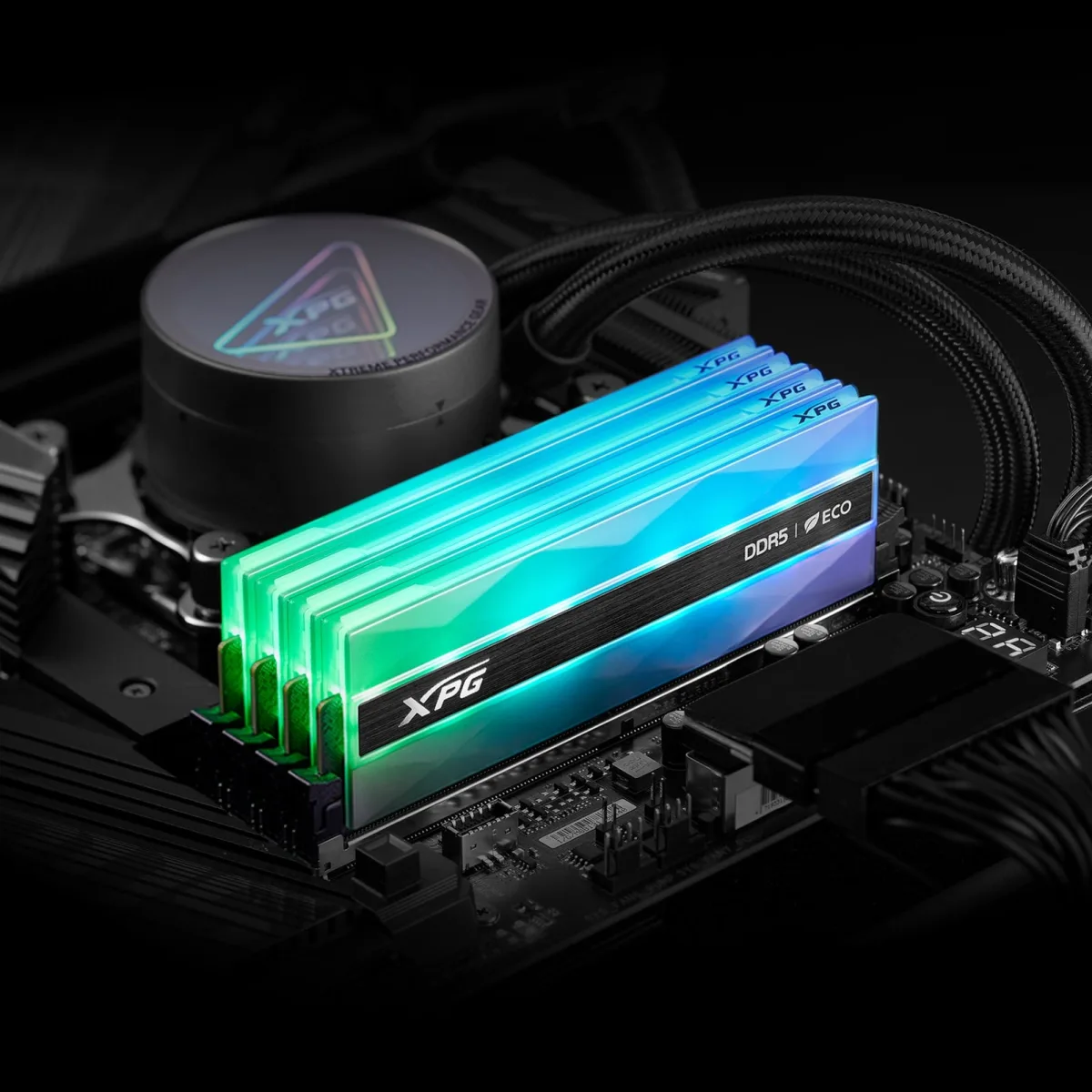Adata LANCER NEON AX5U7200C3416G-DCLANRSG U-DIMM DDR5 System Memory,7200MHz, 32GB, (2 x 16GB) CL34, 1.4v, Retail, Silver RGB  Using Eco-Friendly Material