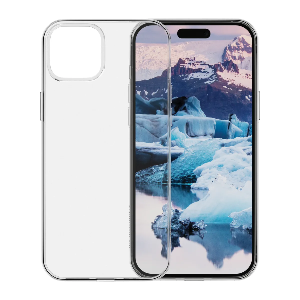 dbramante1928 Greenland - Back cover for mobile phone - plastic - clear - for Apple iPhone 15 Plus
