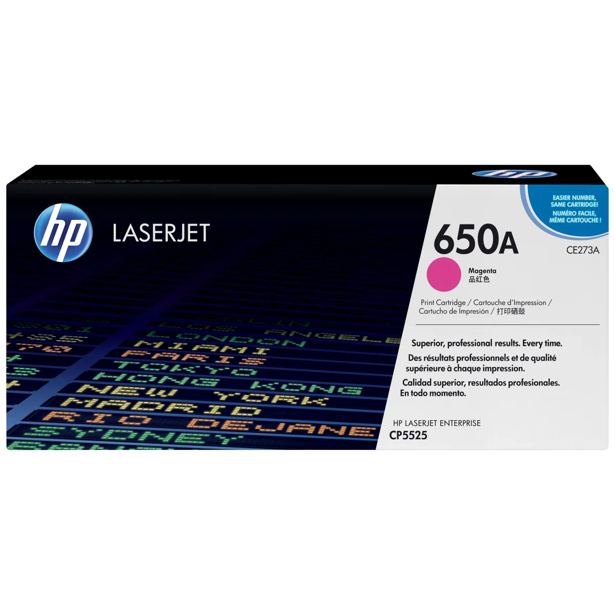 HP 650A - CE273A - 1 x Magenta - Toner cartridge