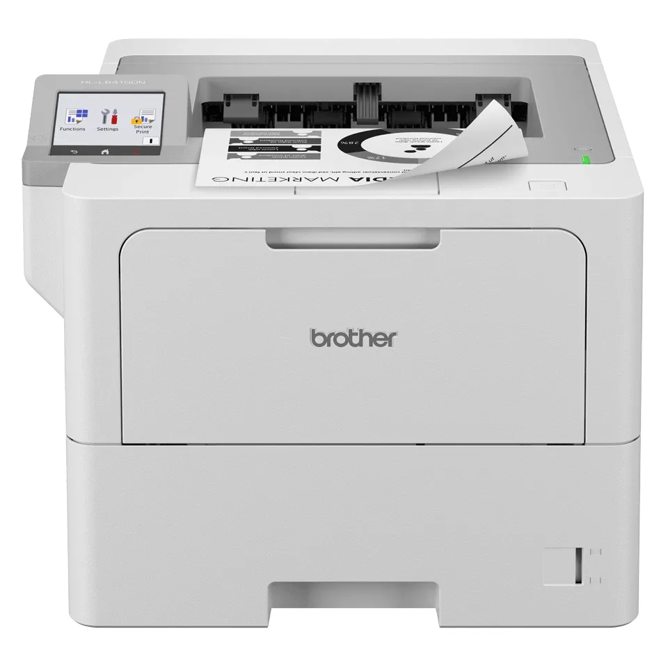 Brother HLL6410DNQJ1 HL-L6410DN Laser LED Monochrome 50PPM A4 1200X1200DPI USB Ethern