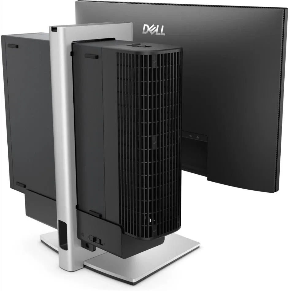 Dell Pro Slim All-in-One Stand - OSS25 - Monitor/desktop stand - 19"-27" - silver - for Pro Slim Plus QBS1250, Slim QCS1250, Slim QCS1255