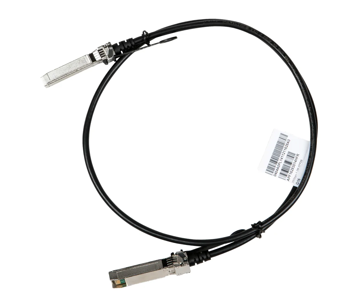 HPE X240 - 25GBase direct attach cable - SFP28 to SFP28 - 1 m - for FlexFabric 5940 2-slot, 5940 32QSFP+, 5940 48SFP+, 5940 48XGT, 5940 4-slot