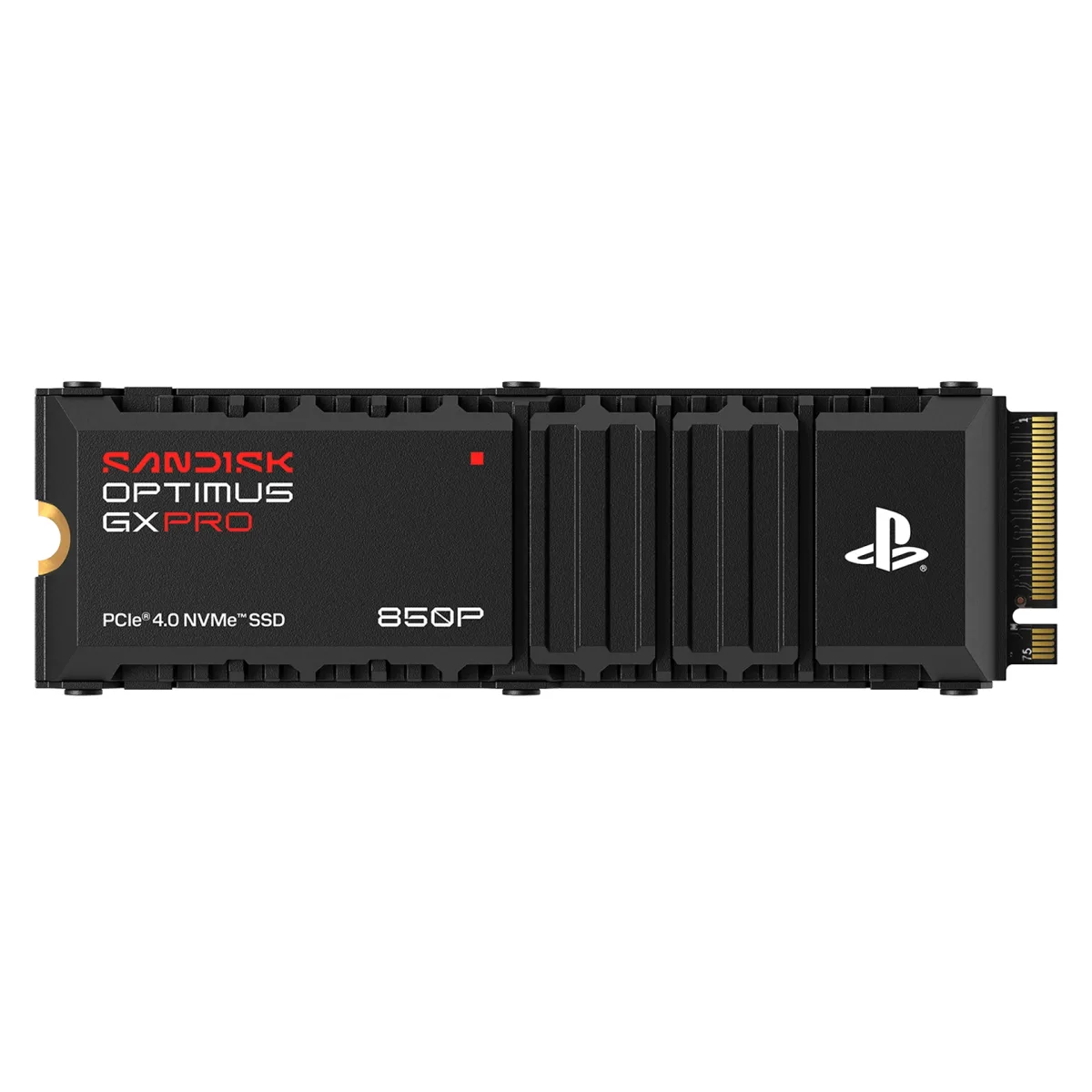 SanDisk Optimus GX PRO 850P - SSD - 4 TB - internal - M.2 2280 - PCIe 4.0 x4 (NVMe) - integrated heatsink