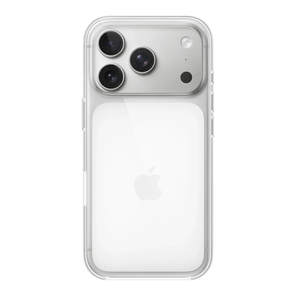 Apple - Protective cover for mobile phone - MagSafe compatibility - polycarbonate - clear - for iPhone 17 Pro