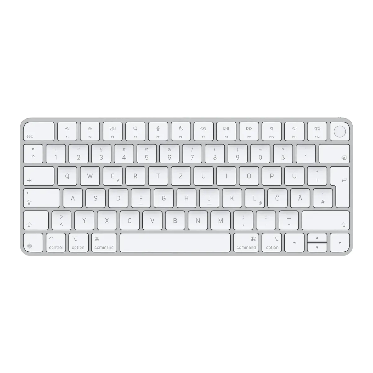 Apple Magic Keyboard with Touch ID - Keyboard - USB-C - wireless - Bluetooth - QWERTZ - German