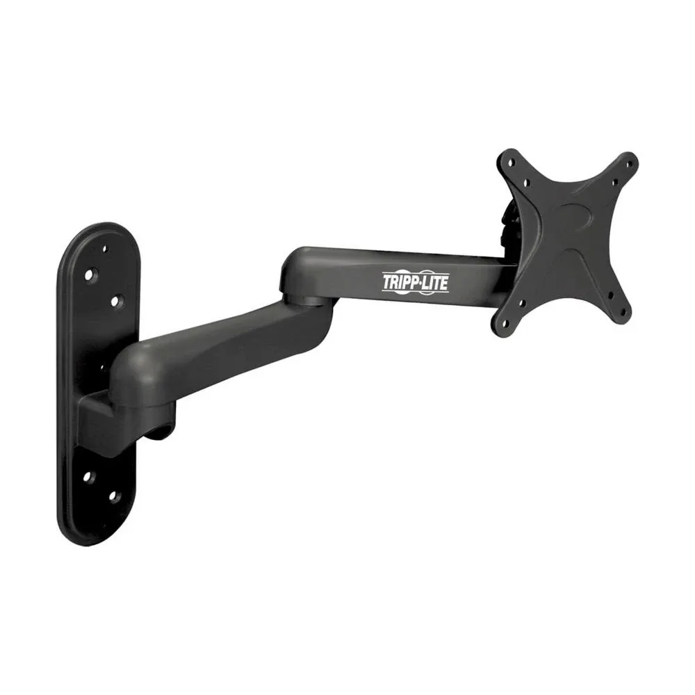 Eaton Tripp Lite Series Display TV LCD Wall Monitor Mount Fixed Arm Swivel/Tilt 13" to 27" TVs / EA / Flat-Screens - Bracket - for LCD display - steel - black - screen size: 13"-27" - wall-mountable