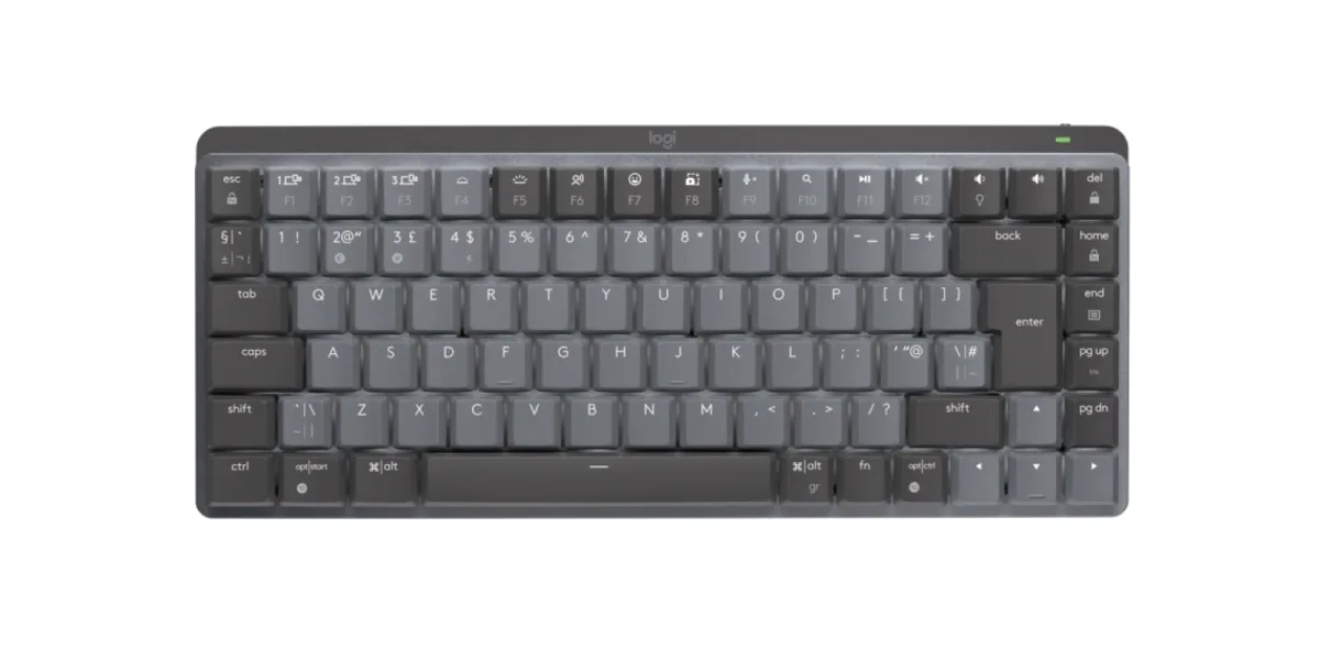 Logitech 920-010779 Mx Mech. Mini Wireless Illum. Keyb - Graphite - UK - Emea