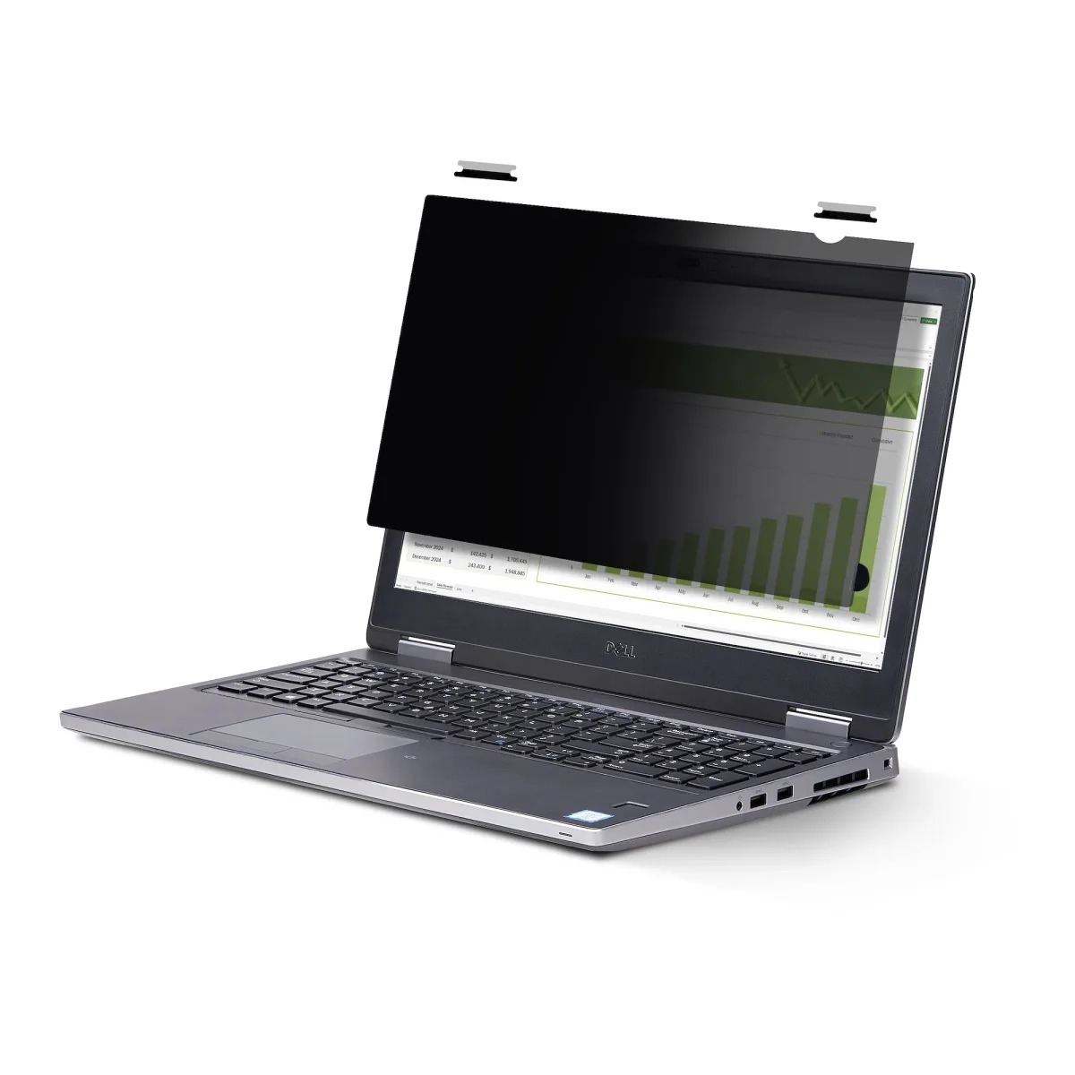 Startech 17-inch 16:10 Touch Privacy Screen, Anti-Glare Blue Light Filter, Laptop Monitor Screen Protector, +/- 30 Deg. View Angle, Flip-Up - Notebook privacy filter (horizontal) - removable - adhesive, hinge tabs, flip hinges - 17" - black