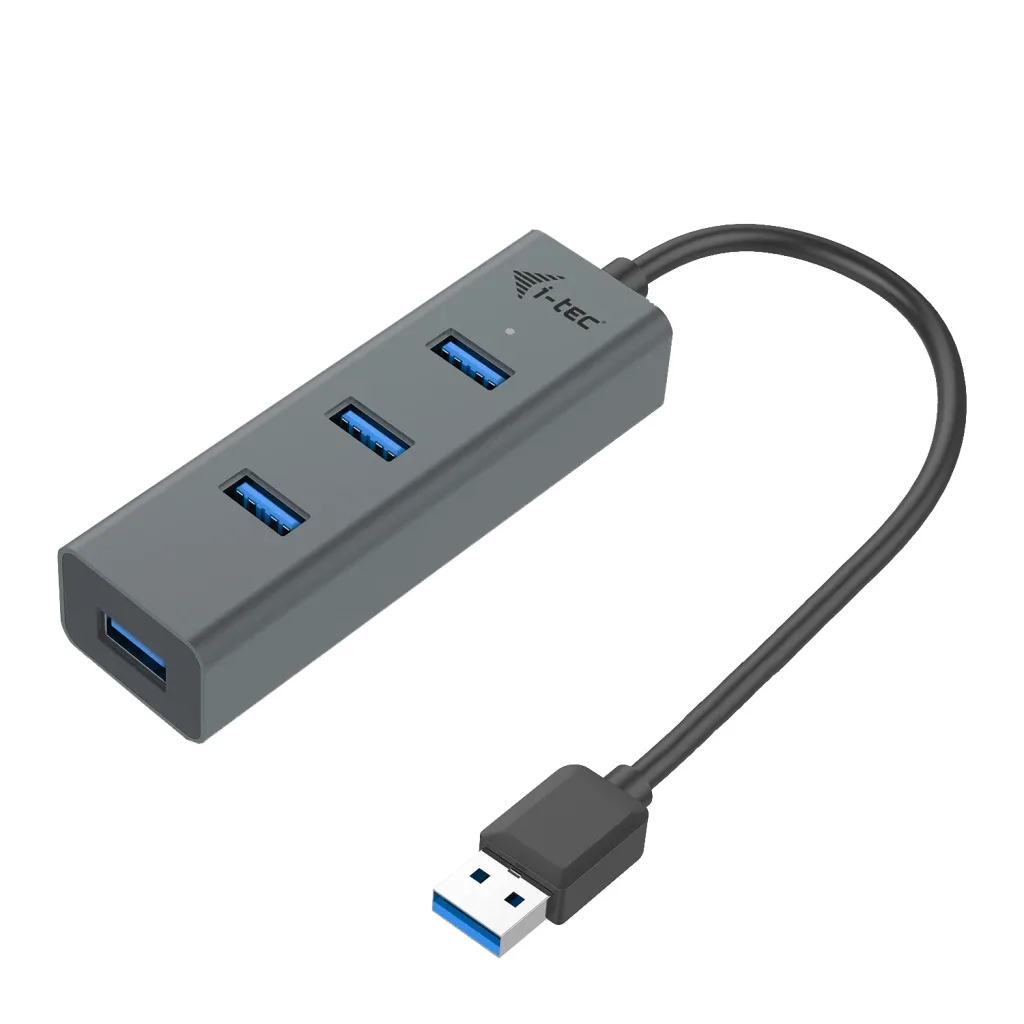 I-TEC USB 3.0 METAL 4-PORT HUB I-TEC USB 3.0 METAL 4-PORT HUB