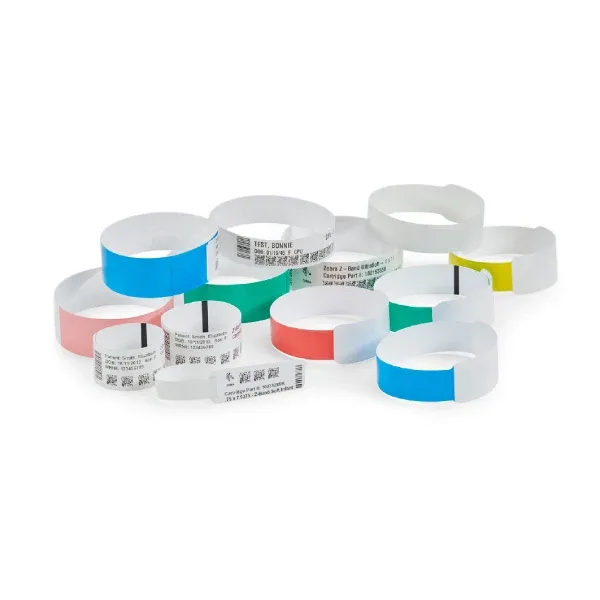 Z-BAND ULTRASOFT 1X11IN COATED WRISTBAND 175/ROLL 6/BOX BLUE