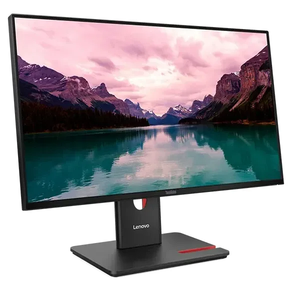 Lenovo ThinkVision T24-40 - LED monitor - 24" (23.8" viewable) - 1920 x 1080 Full HD (1080p) @ 120 Hz - IPS - 250 cd/m² - 1500:1 - 4 ms - HDMI, VGA, DisplayPort - raven black