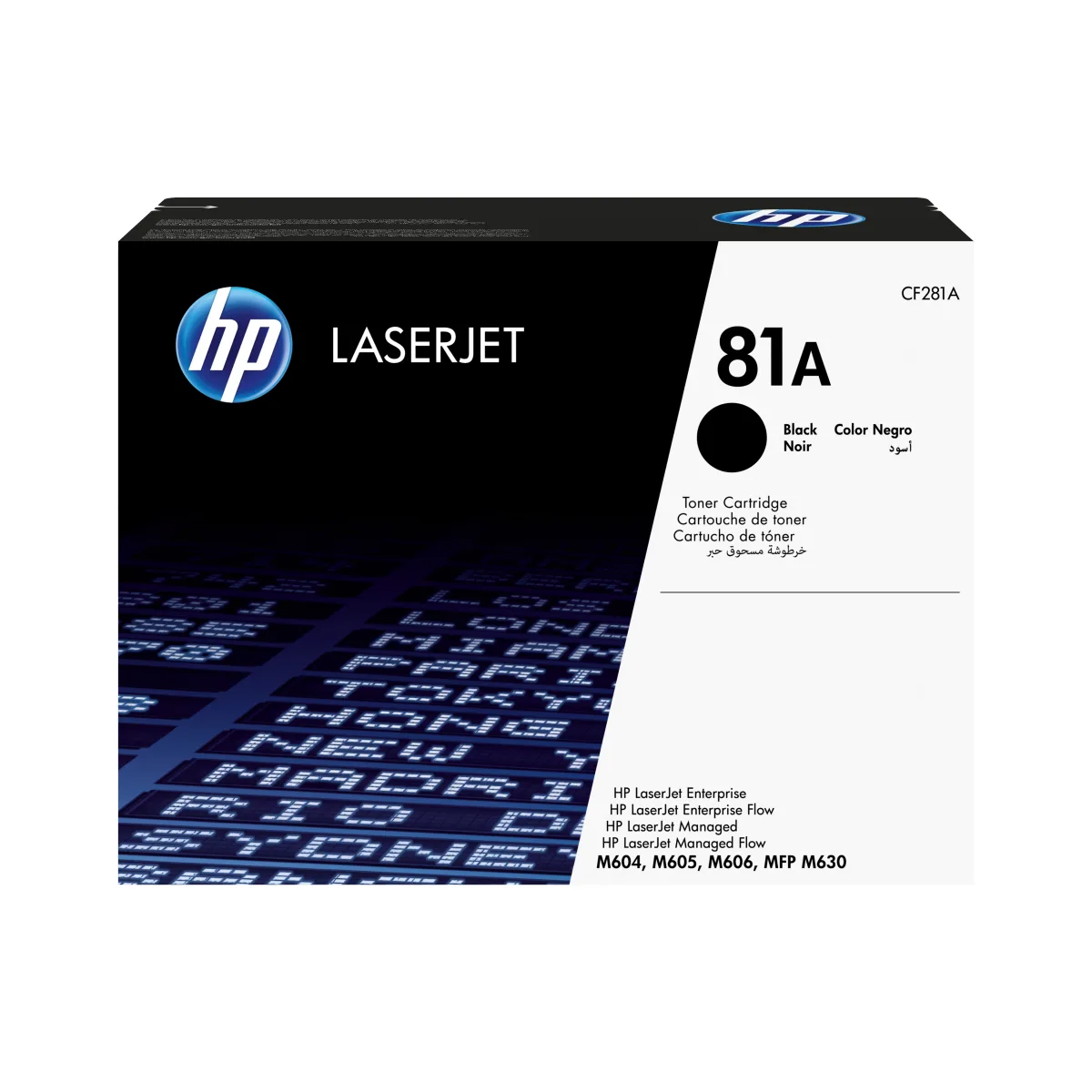 HP 81A - CF281A - 1 x Black - Toner cartridge