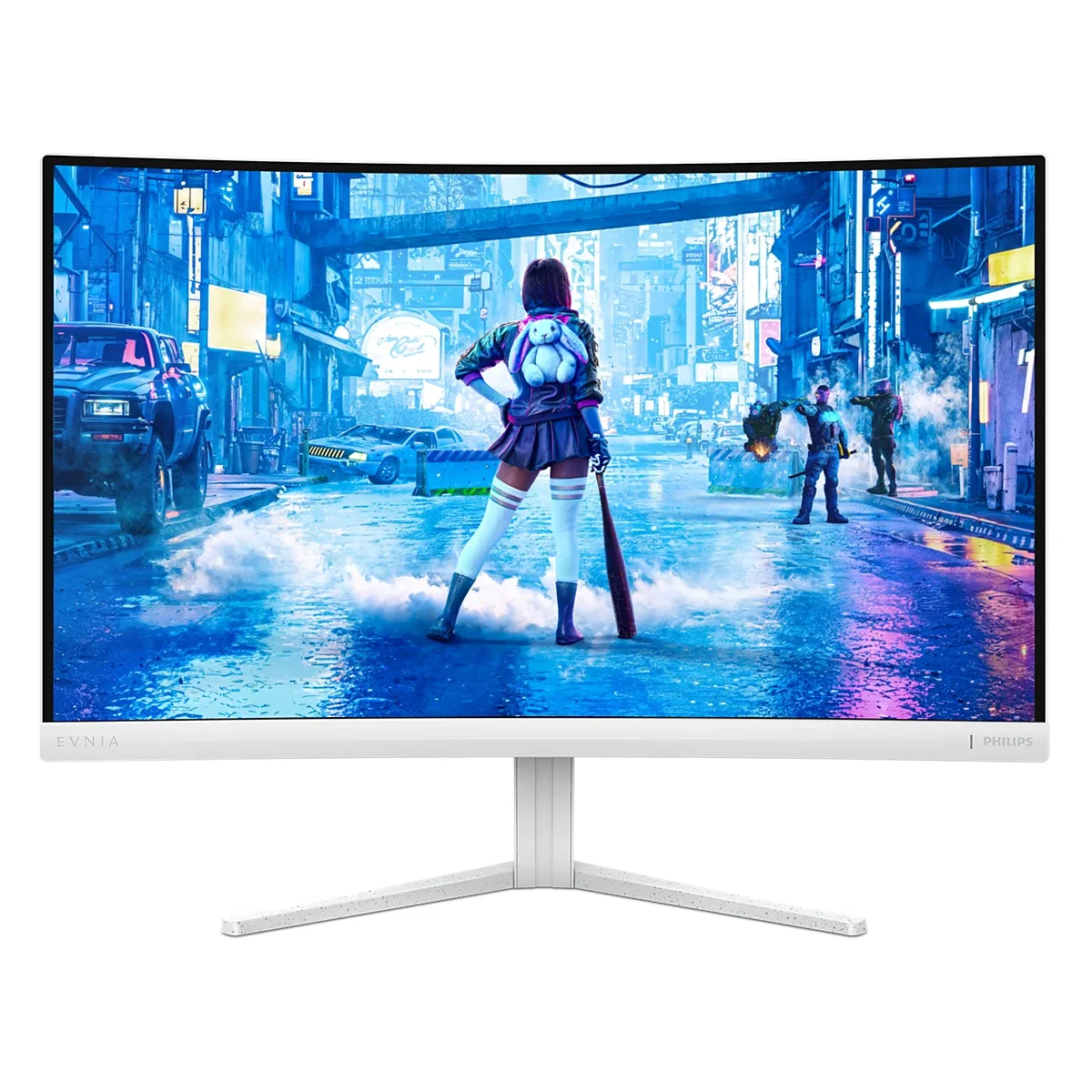 Philips Evnia 5000 27M2C5201L - LED monitor - gaming - curved - 27" - 1920 x 1080 Full HD (1080p) @ 180 Hz - Fast VA - 3000:1 - HDR10 - 0.5 ms - 2xHDMI, DisplayPort - white