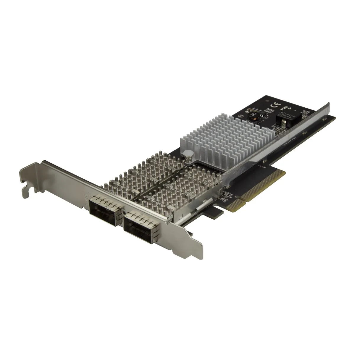 Startech Dual Port 40G QSFP+ Network Card, Intel XL710 Open QSFP+ Converged Adapter, PCIe 40 Gigabit Ethernet Server NIC, 40GbE Fiber Optic LAN Card, Dell PowerEdge HPE ProLiant, 40Gb - Network Interface Card - Network adapter - PCIe - 40 Gigabit QSFP+ x 2