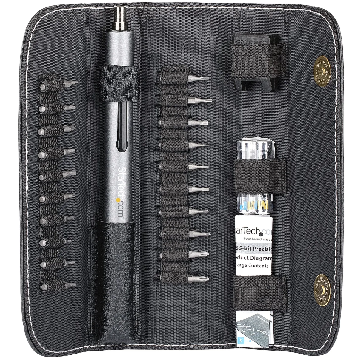 Startech - Electric precision screwdriver - cordless 4 mm - 0.35 N·m - 2 batteries