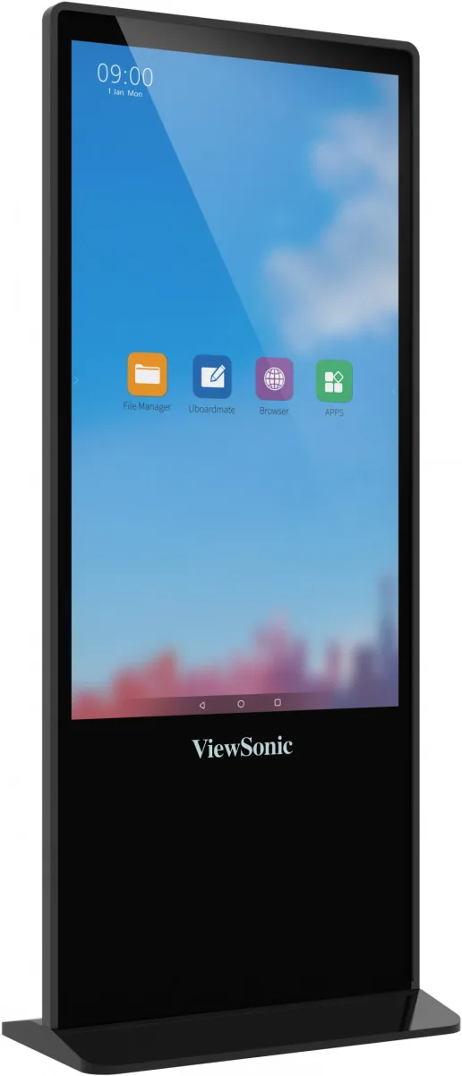 ViewSonic EP5542 - 55" Diagonal Class ePoster Series LED-backlit LCD display - digital signage / kiosk - 4K UHD (2160p) 3840 x 2160 - direct-lit LED