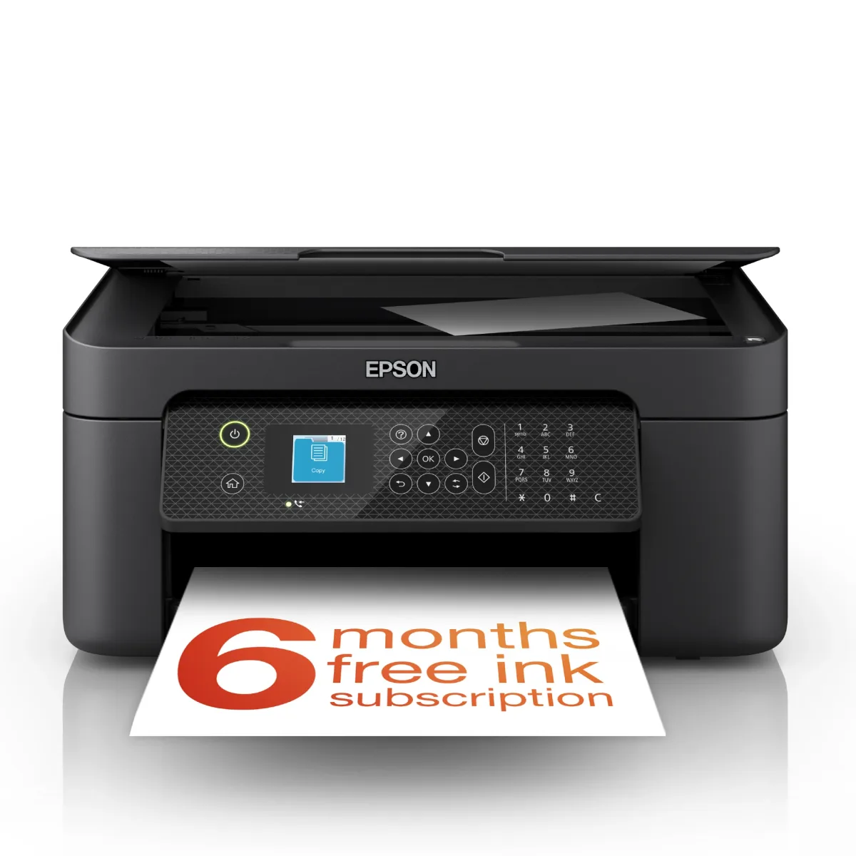 Epson WorkForce WF-2910DWF 2910DWF WF2910DWF 2910 WF2910 - Multifunction printer - colour - ink-jet - 216 x 297 mm (original) - A4/Letter (media) - up to 10 ppm (printing) - 100 sheets - USB 2.0, Wi-Fi(n)