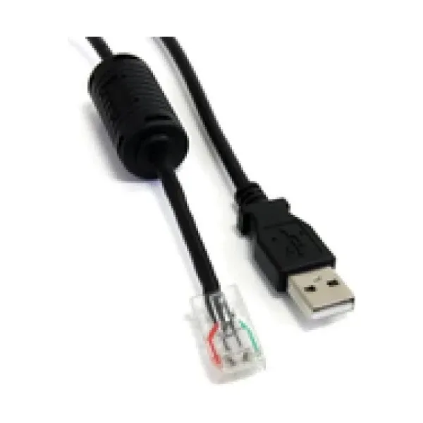 StarTech 6 ft Smart UPS Replacement USB Cable AP9827 - USB cable - USB (M) to RJ-45 (10 pin) (M) - 6 ft - black - USBUPS06 - USB cable - USB (M) to RJ-45 (10 pin) (M) - 1.8 m - black