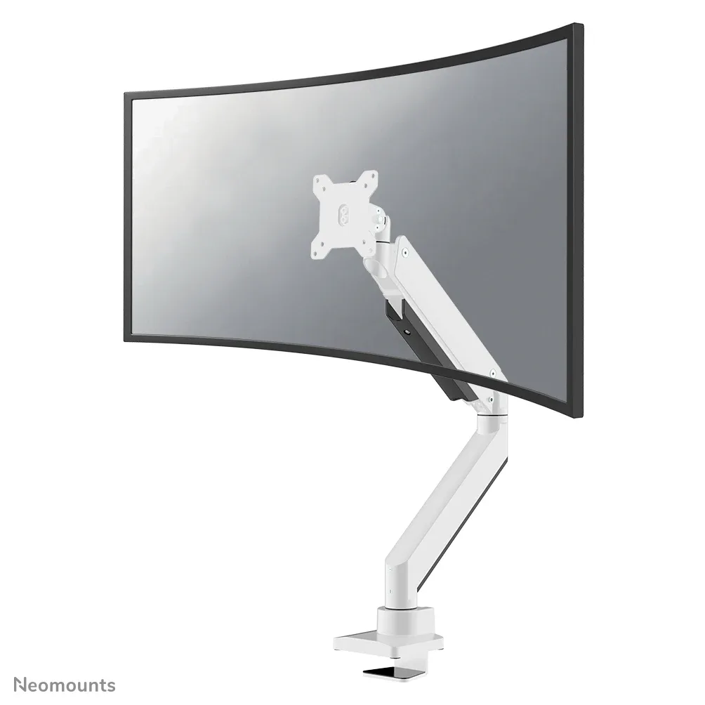 NEOMOUNTS FLAT SCREEN DESK 10-49IN CLAMP/GROMMET WHITE