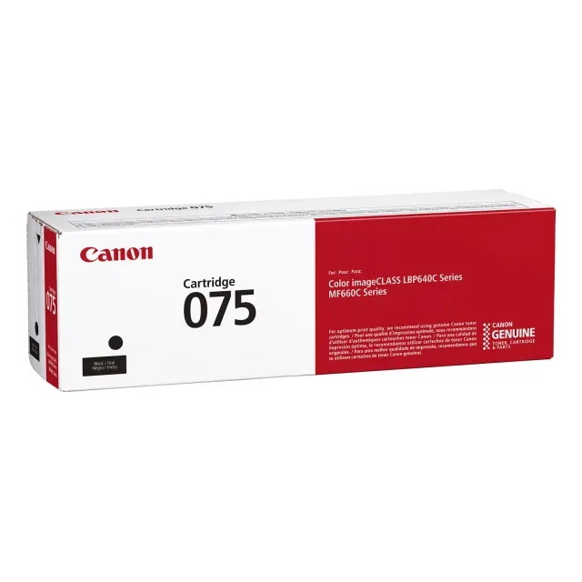 Canon 075 - Black - original - box - toner cartridge - for imageCLASS LBP646Cdw, LBP647Cdw, MF662Cdw, MF663Cdw, MF665Cdw