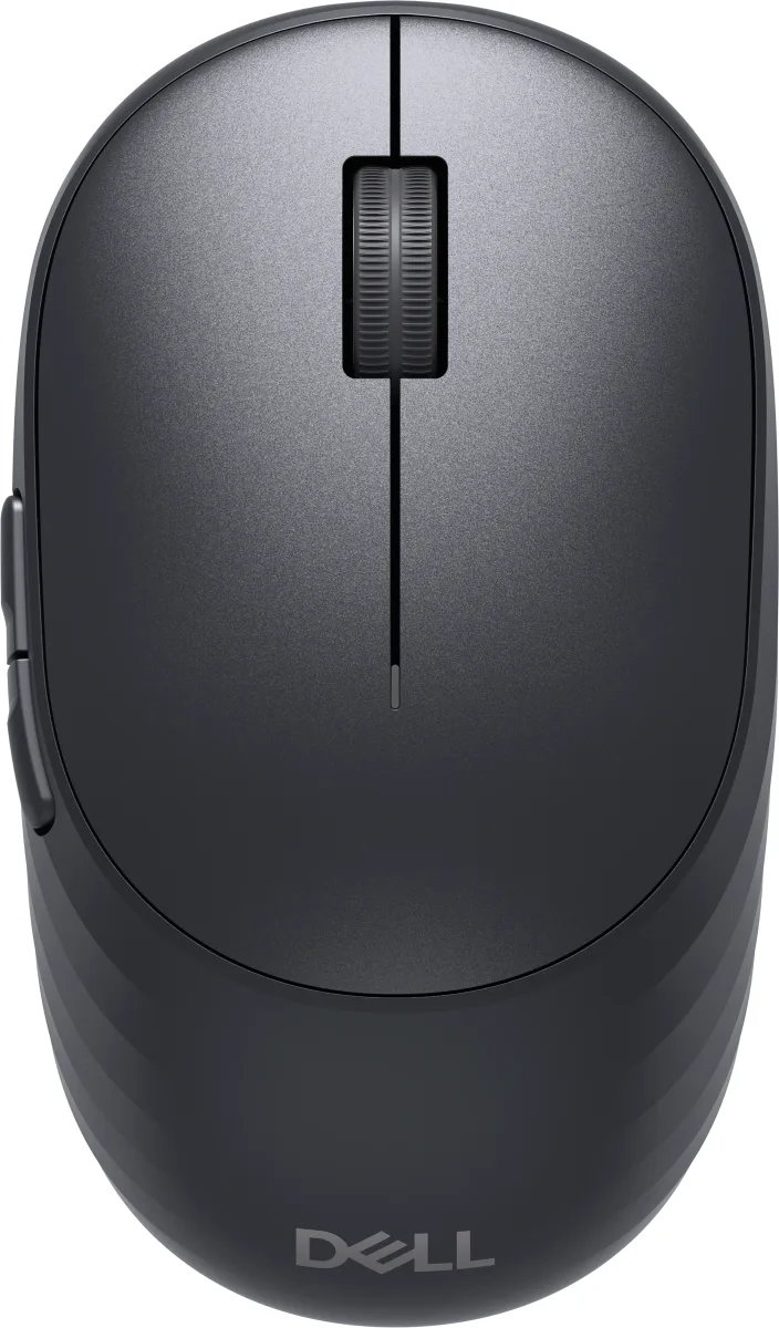 Dell Pro 7 MS746 - Mouse - rechargeable, compact - right and left-handed - optical - 5 buttons - wireless - 2.4 GHz, Bluetooth - USB wireless receiver - black - with 3 years NBD Advance Exchange