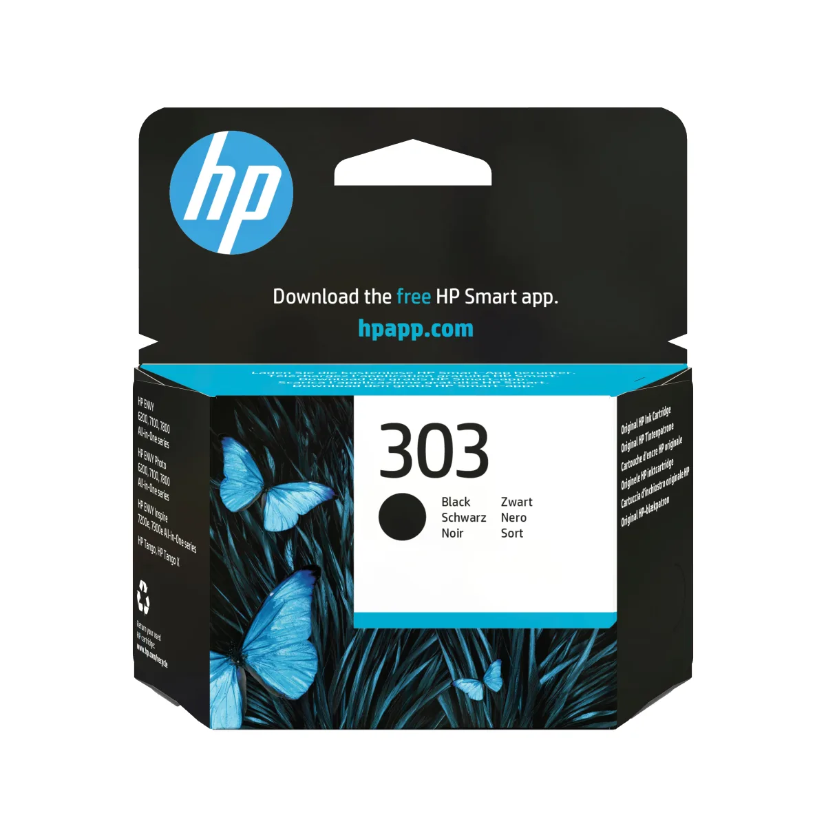HP 303 BLACK ORIGINAL INK CARTRIDGE