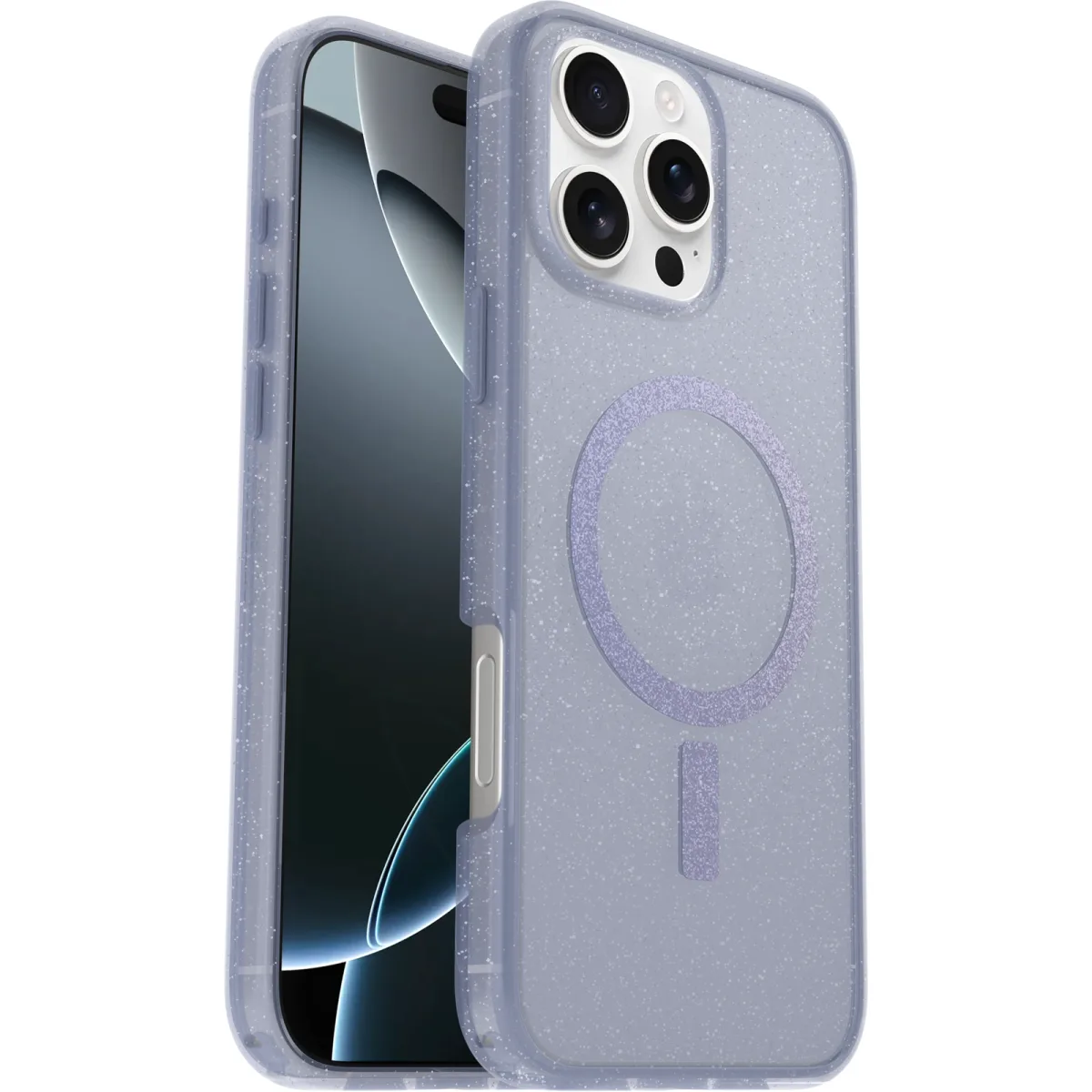 OtterBox Symmetry Series Clear - Back cover for mobile phone - MagSafe compatibility - power daze - Spring 2025 - for Apple iPhone 16 Pro Max