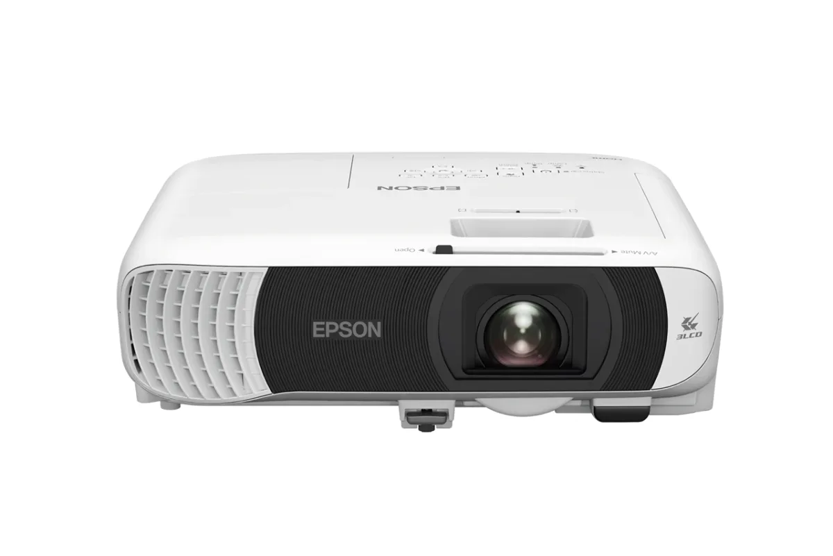 Epson EB-FH54 - 3LCD projector - 4100 lumens - Full HD (1920 x 1080) - 16:9 - 802.11a/b/g/n/ac wireless / Miracast - white