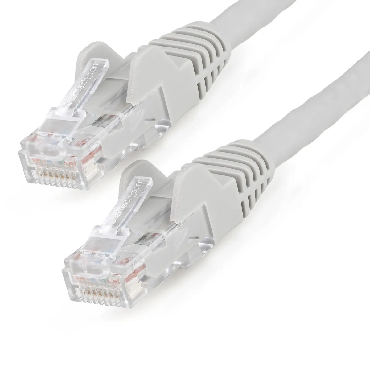Startech 3m LSZH CAT6 Ethernet Cable, 10 Gigabit Snagless RJ45 100W PoE Network Patch Cord with Strain Relief, CAT 6 10GbE UTP, Grey, Individually Tested/ETL, Low Smoke Zero Halogen - Category 6 - 24AWG (N6LPATCH3MGR) - Patch cable - RJ-45 (M) to RJ-45 (M) - 3 m - 6 mm - UTP - CAT 6 - snagless - grey