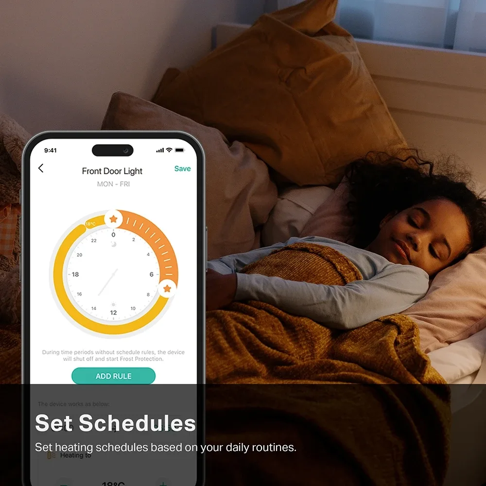 Kasa Smart KE100 V1 - Smart thermostatic - 868 MHz