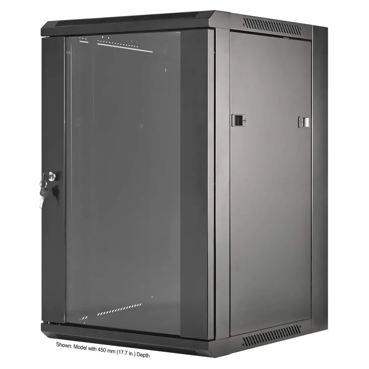Intellinet 711951 Network Cabinet Wall Mount 15U- (Standard) 600MM Black Flatpack
