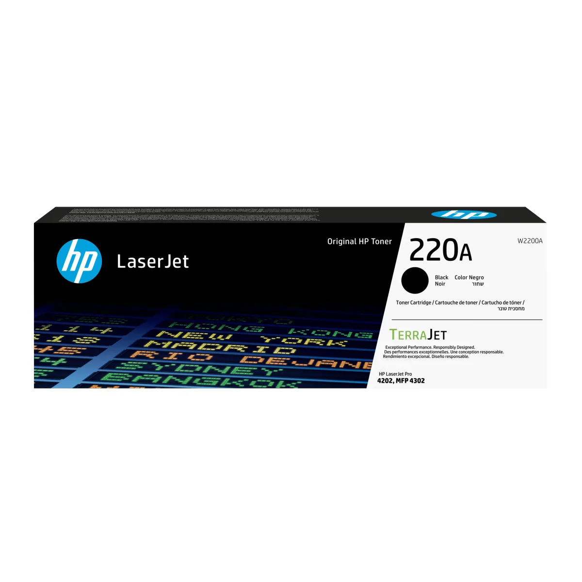 HP 220A BLACK ORIGINAL LASERJET TONER CARTRID