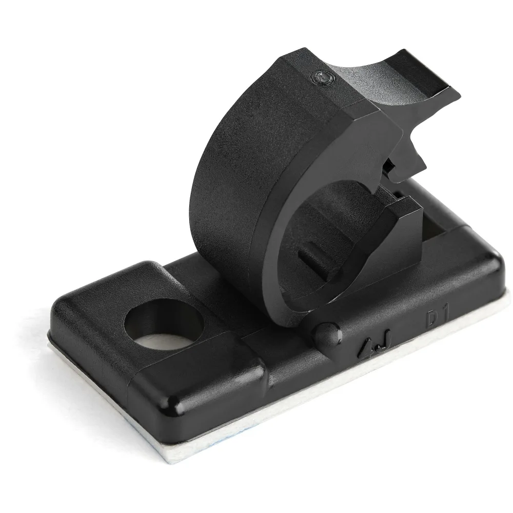 Startech Spine Cable Management - Weighted Base Plate - Cord Cover - Cable Organizer - Cord Protector - Cable Raceway (CMVBMOD)