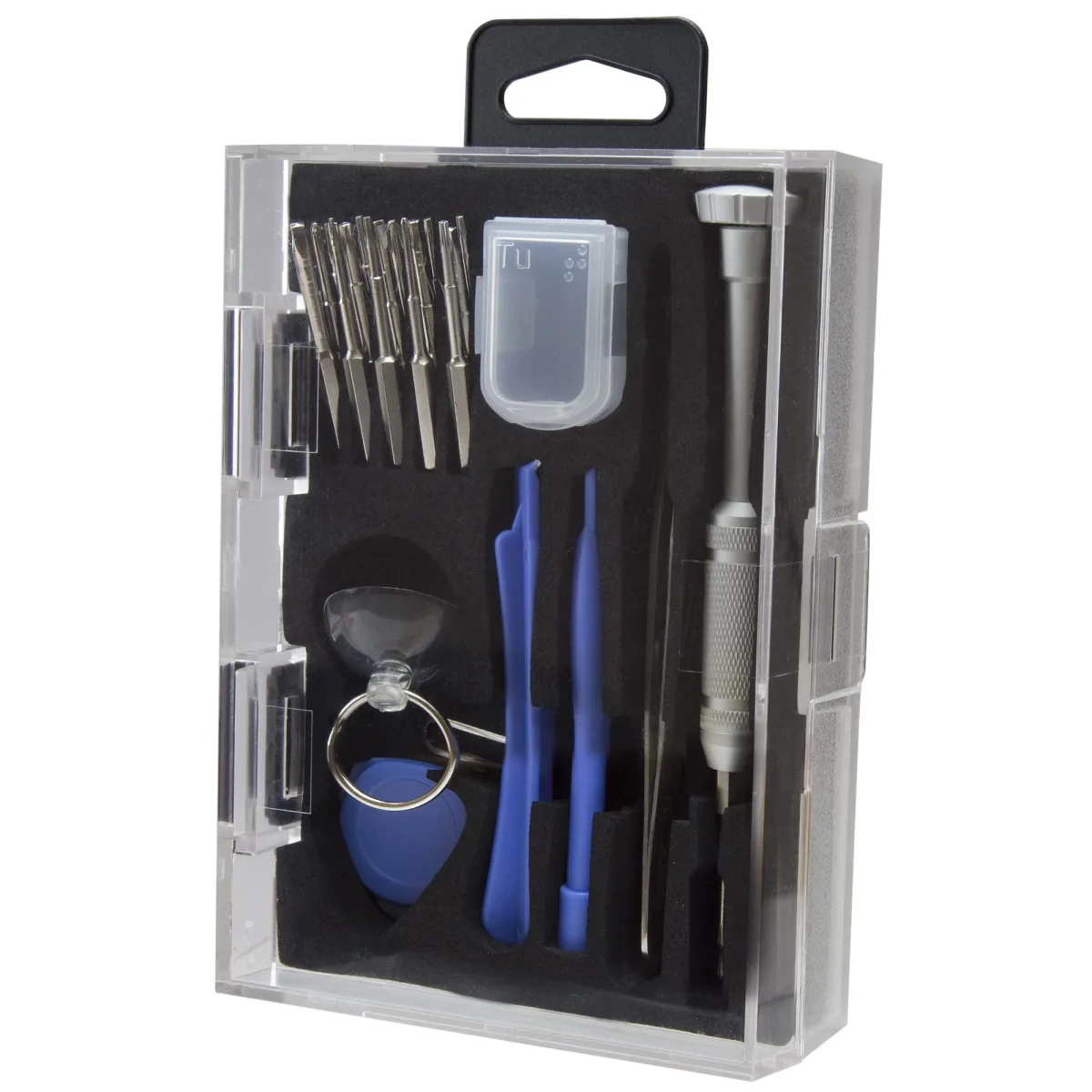 Startech Cell Phone Repair Kit - with Case - Multipurpose - Computer Tool Kit - Electronics Kit - PC Tool Kit (CTKRPR) - Mobile phone repair tool set - 23 pieces - in case